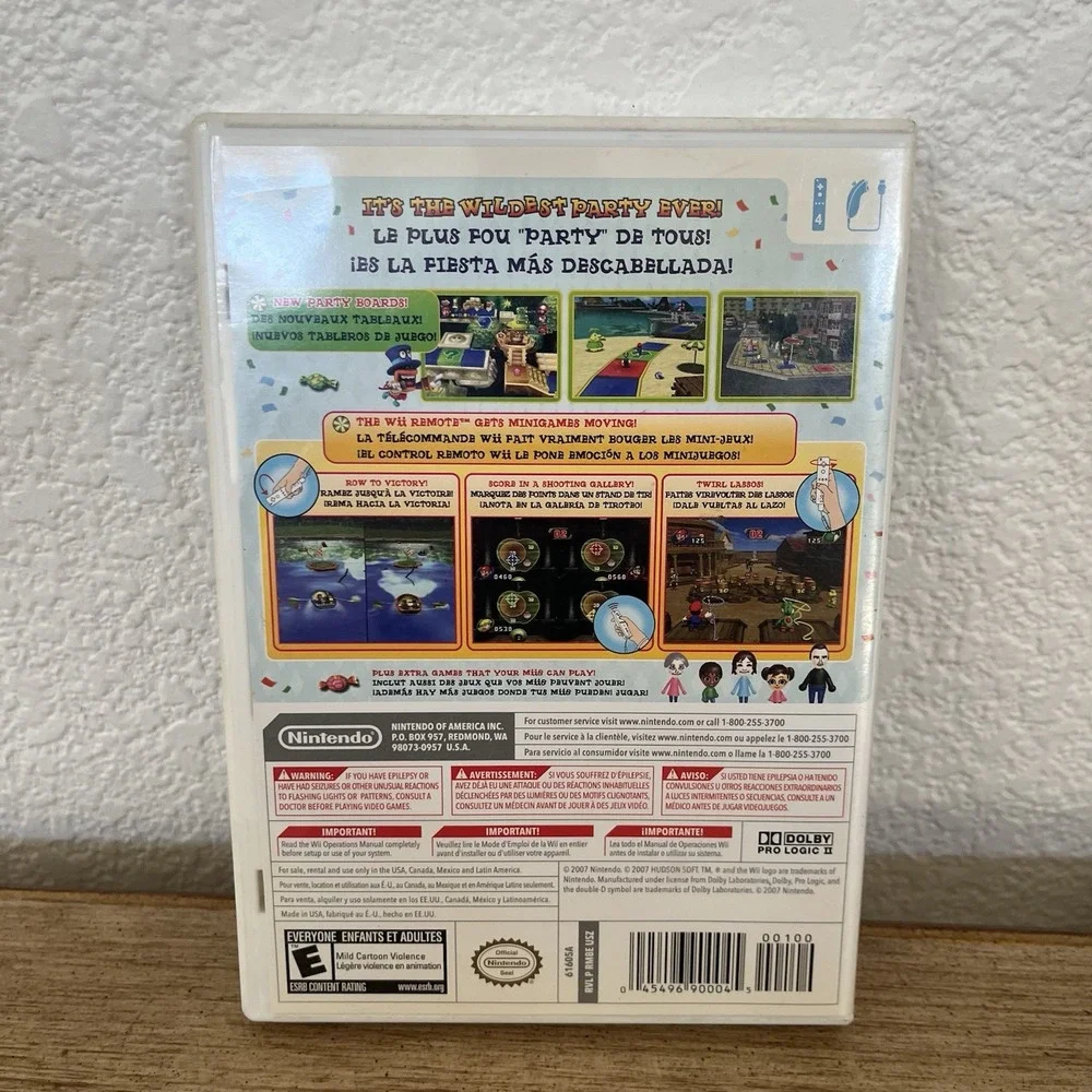 Mario Party 8 (Nintendo Wii, 2007) CIB Complete with Manual Tested Working